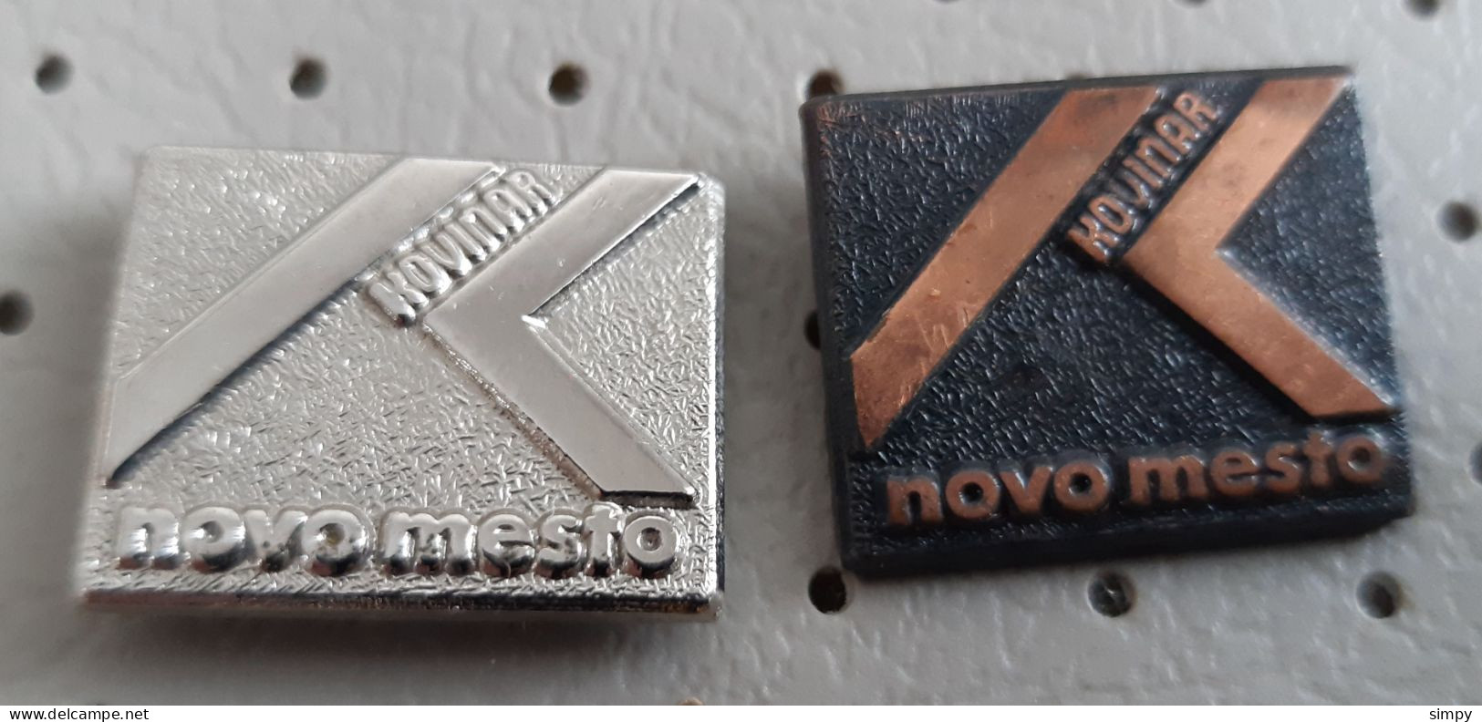 Kovinar Novo Mesto Foundry Metallurgy Factory  Slovenia Ex Yugoslavia Pins - Otros & Sin Clasificación