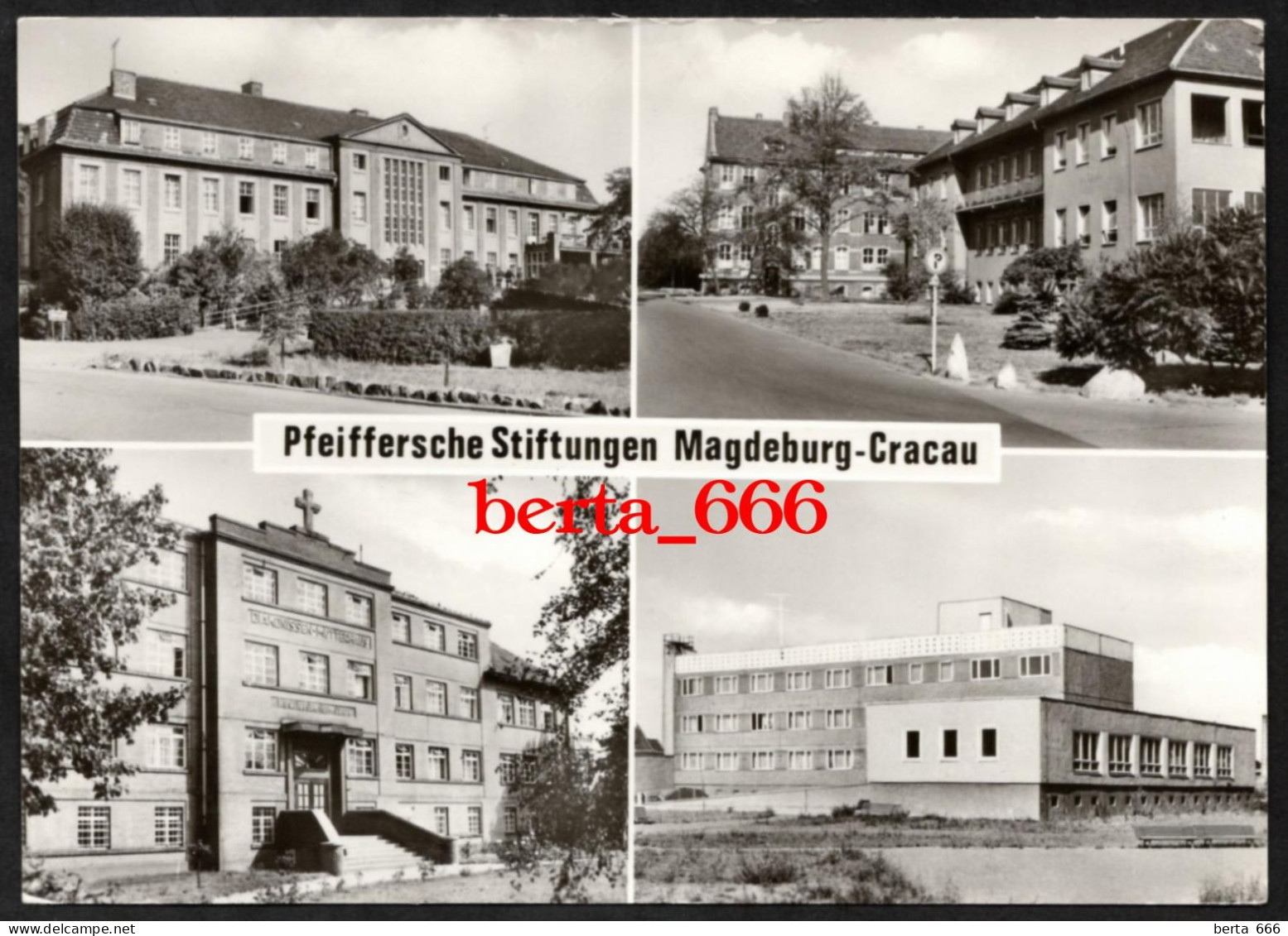 Pfeiffersche Stiftungen Magdeburg Cracau Handwerkerheim Echte Photo - Maagdenburg