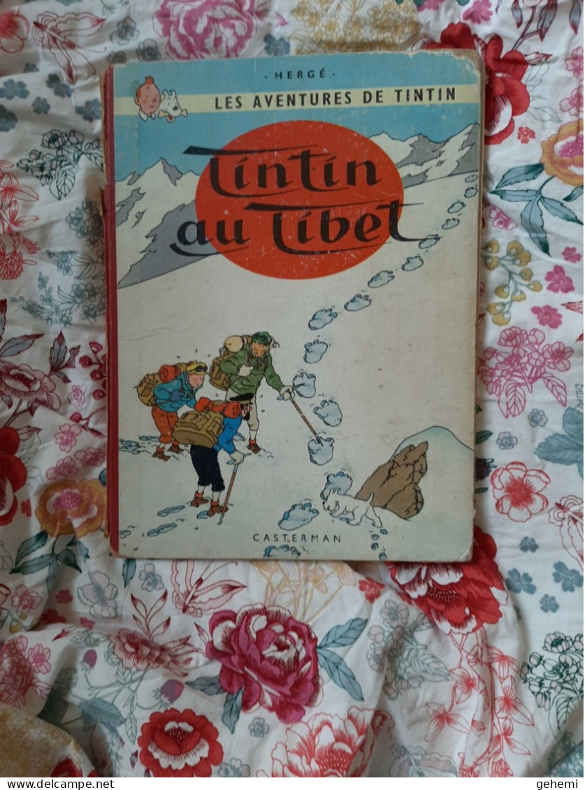 Tintin Au Tibet B29 édition Française - Tintin
