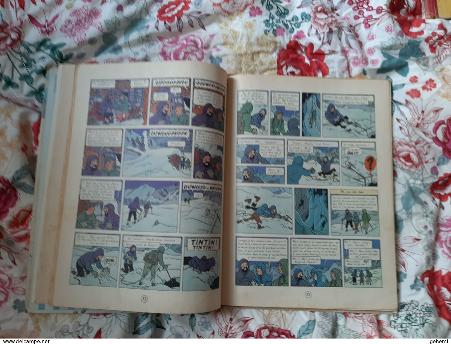 Tintin au Tibet B29 édition française