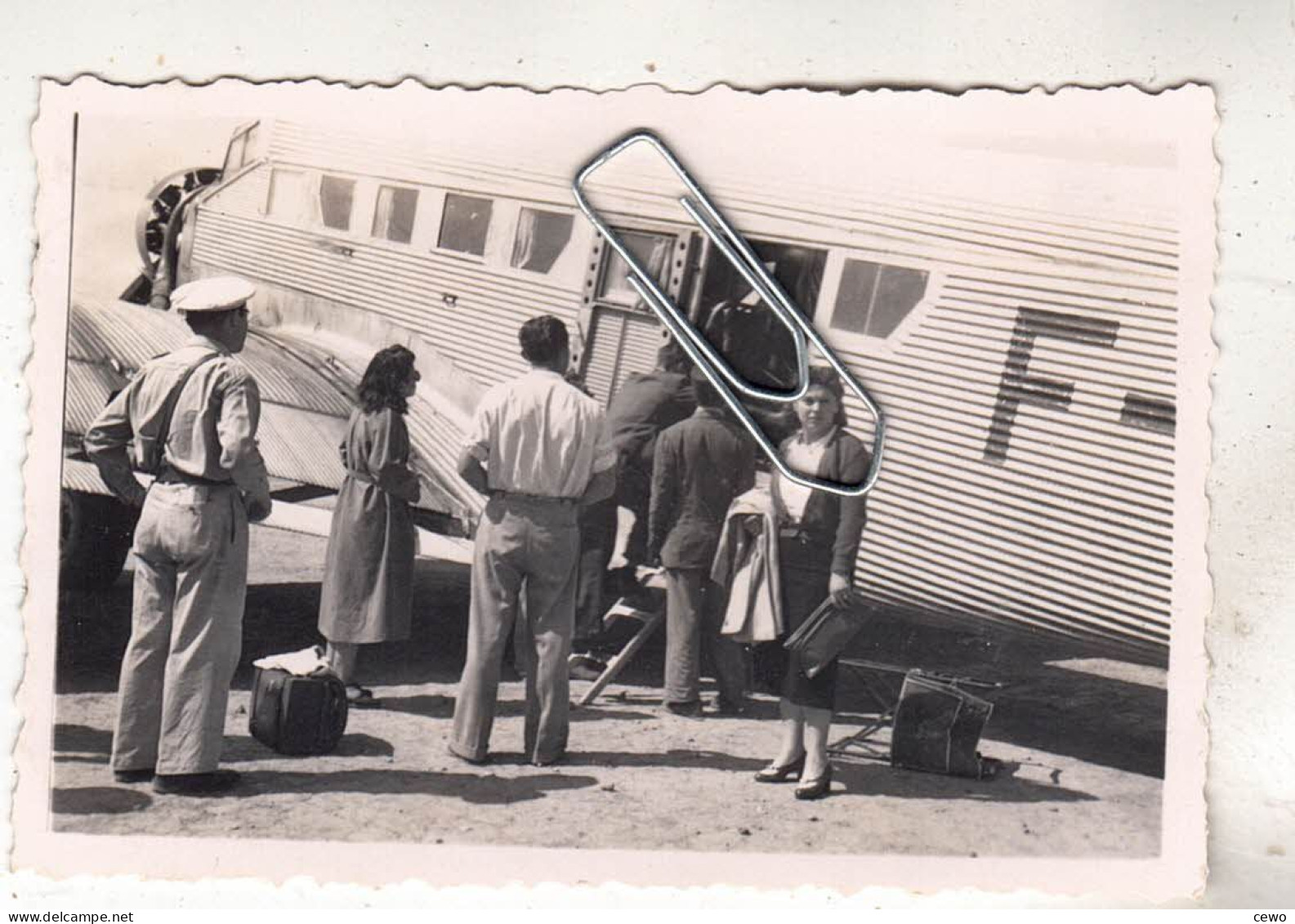 PHOTO AVION AVIATION  JUNKERS JU 52 FRANCAIS - Aviation