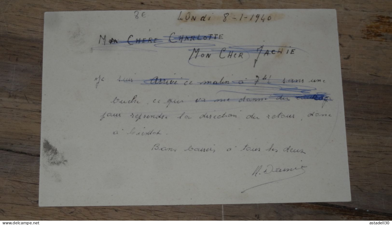 Carte Poste Aux Armées 1940 - General Vuillemin  ...... PHI .........240424-G1360 - Cartas & Documentos