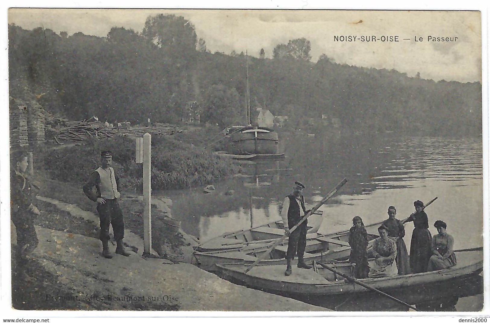 NOISY SUR OISE (95) - Noisy-sur-Oise - Le Passeur - Ed. Frémont, Beaumont Sur Oise - Otros & Sin Clasificación