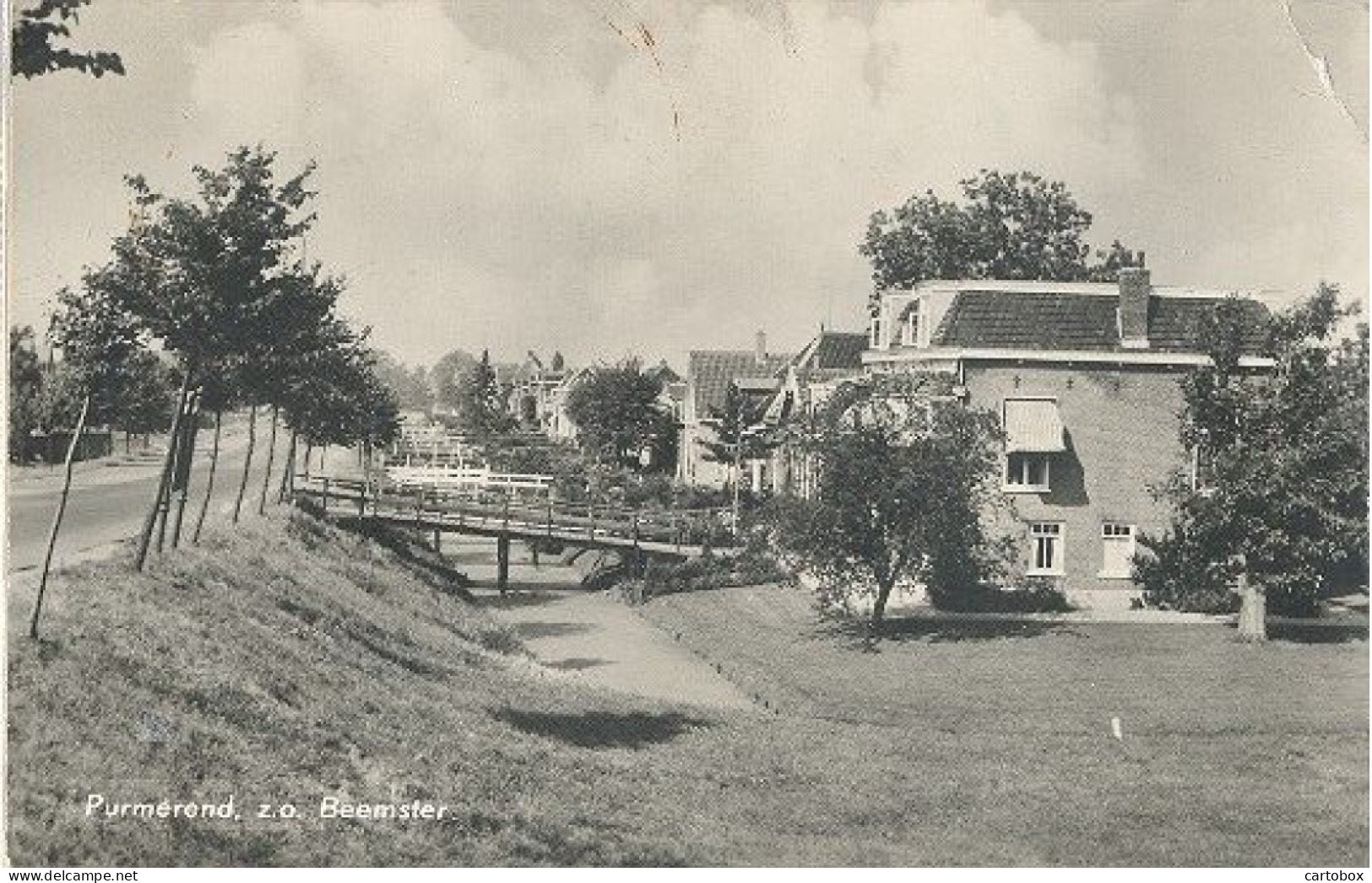 Purmerend, Z.O. Beemster (glansfotokaart) - Purmerend