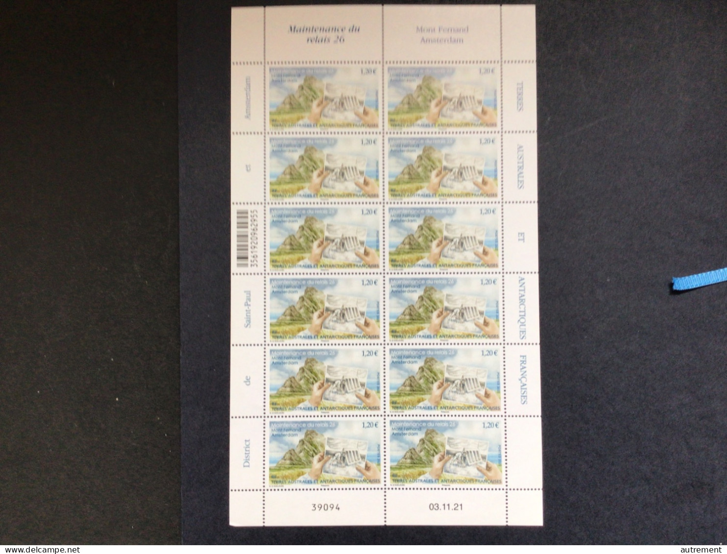 Feuille Numéro 1006 Soit 12 Timbres Neuf **et Non Plié - Unused Stamps