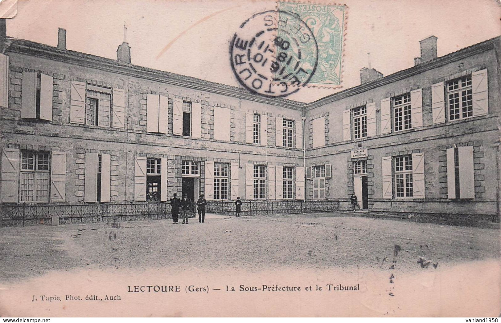 LECTOURE-la Sous-préfecture Et Le Tribunal - Lectoure