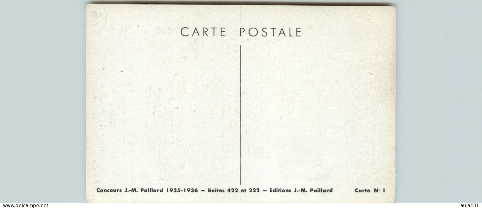 Dép 94 - Vitry Sur Seine - Concours 1935-1936 - J.M. Paillard - Granguillotte Lucette - Salle De Dessin à L'école - état - Vitry Sur Seine