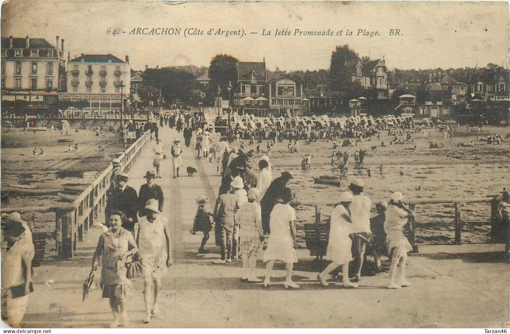 27.04.2024 - A - 64. ARCACHON La Jetée Promenade Et La Plage - Arcachon