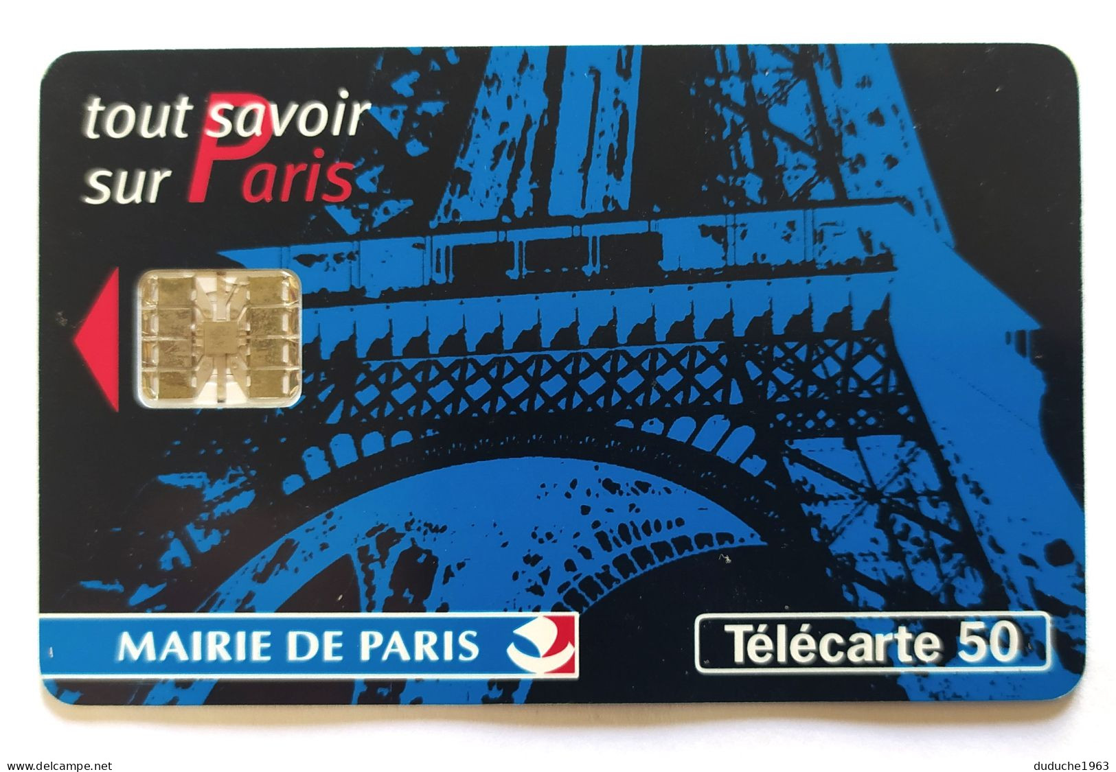 Télécarte France - Mairie De Paris - Non Classificati