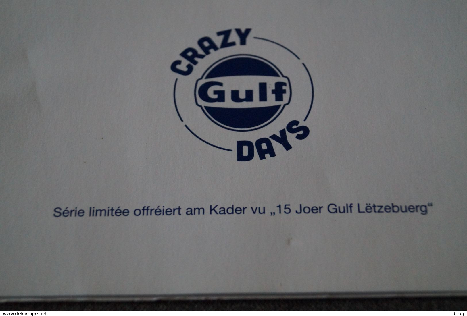 Tirage Limité,un Timbre Luxembourg,Crazy Gulf Days,strictement Neuf Avec Gomme, Pour Collection - Errors & Oddities