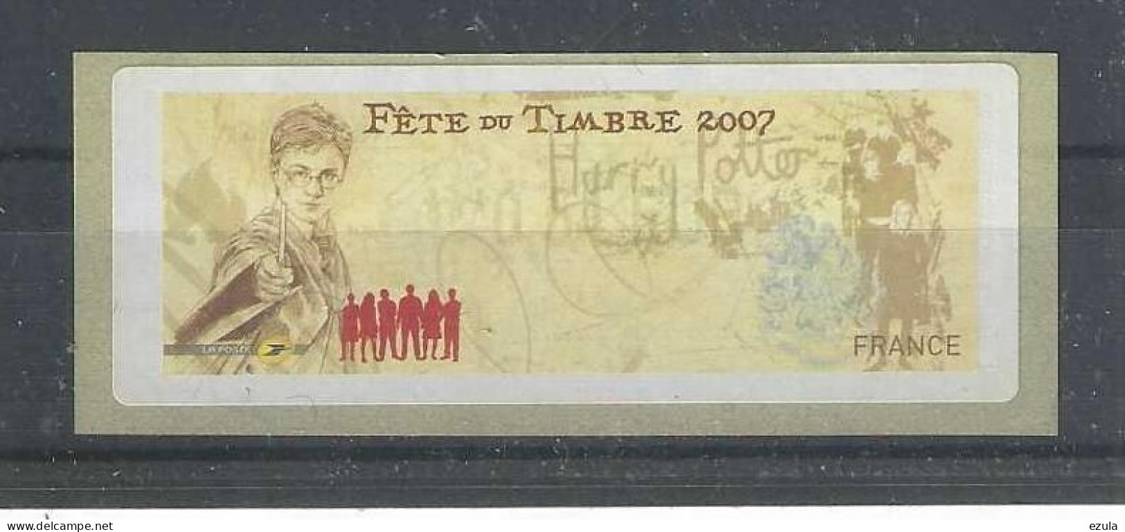 Timbre Distributeur Fête Du Timbre 2007 - Valeur 0.54€ - 2010-... Geïllustreerde Frankeervignetten