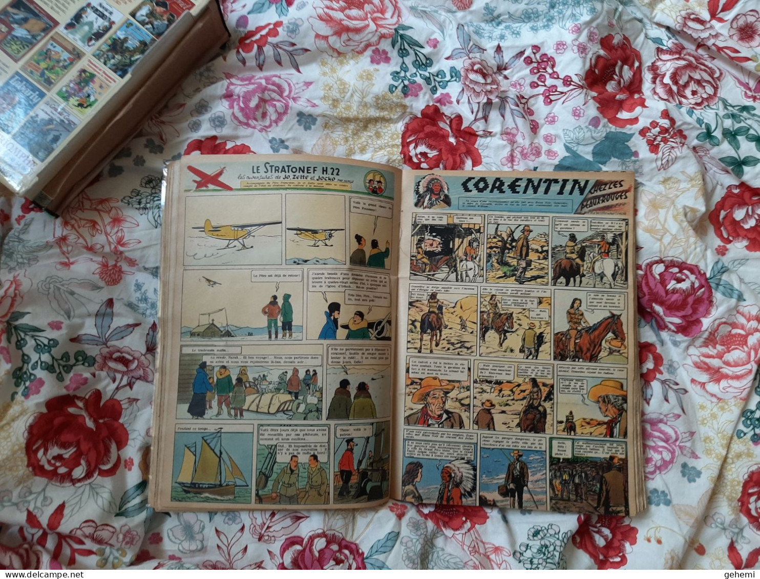Tintin Reliure Souple Artisanale N°32 à 41 De 1949 édition Belge - Tintin