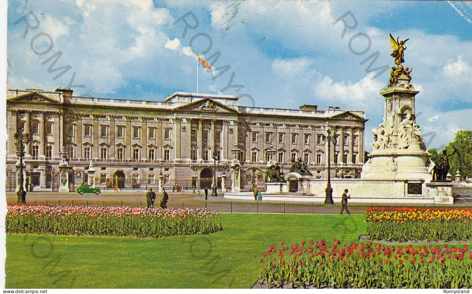 CARTOLINA  C9 LONDON,INGHILTERRA,REGNO UNITO-BUCKINGHAM PALACE-VIAGGIATA 1957 - Buckingham Palace
