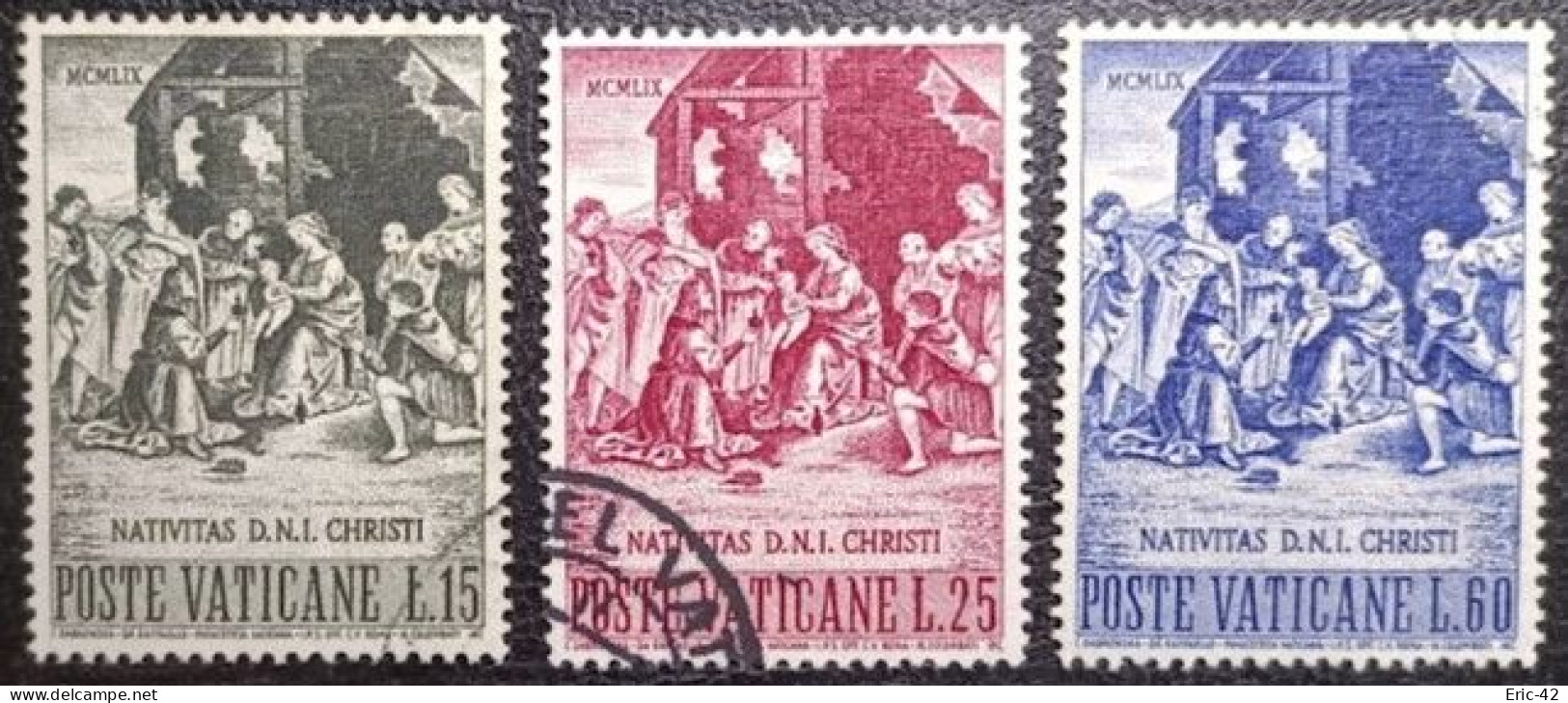 VATICAN. Y&T N°284-286. USED. - Usati