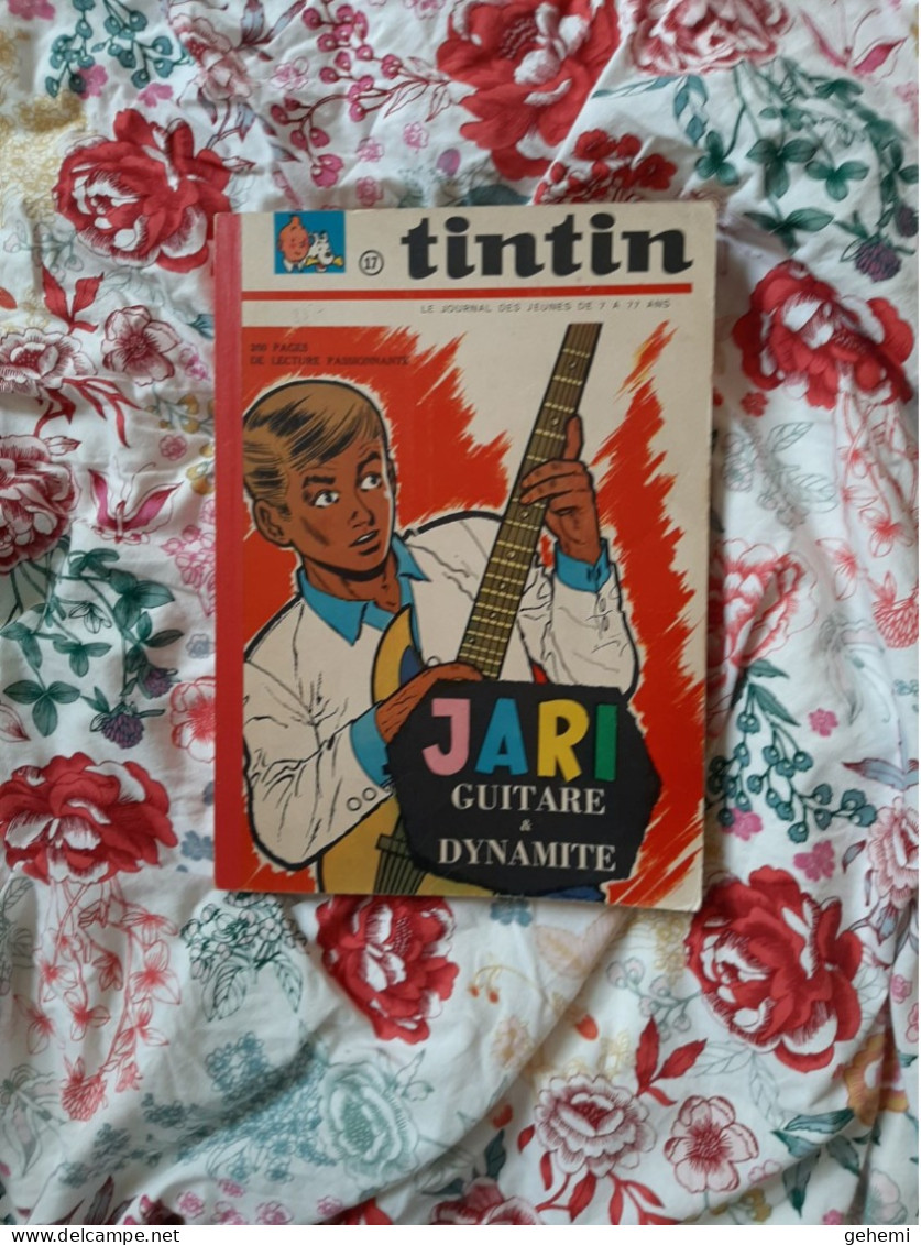 Tintin Reliure Souple 17 N°13 à 17 De 1965 édition Belge - Tintin