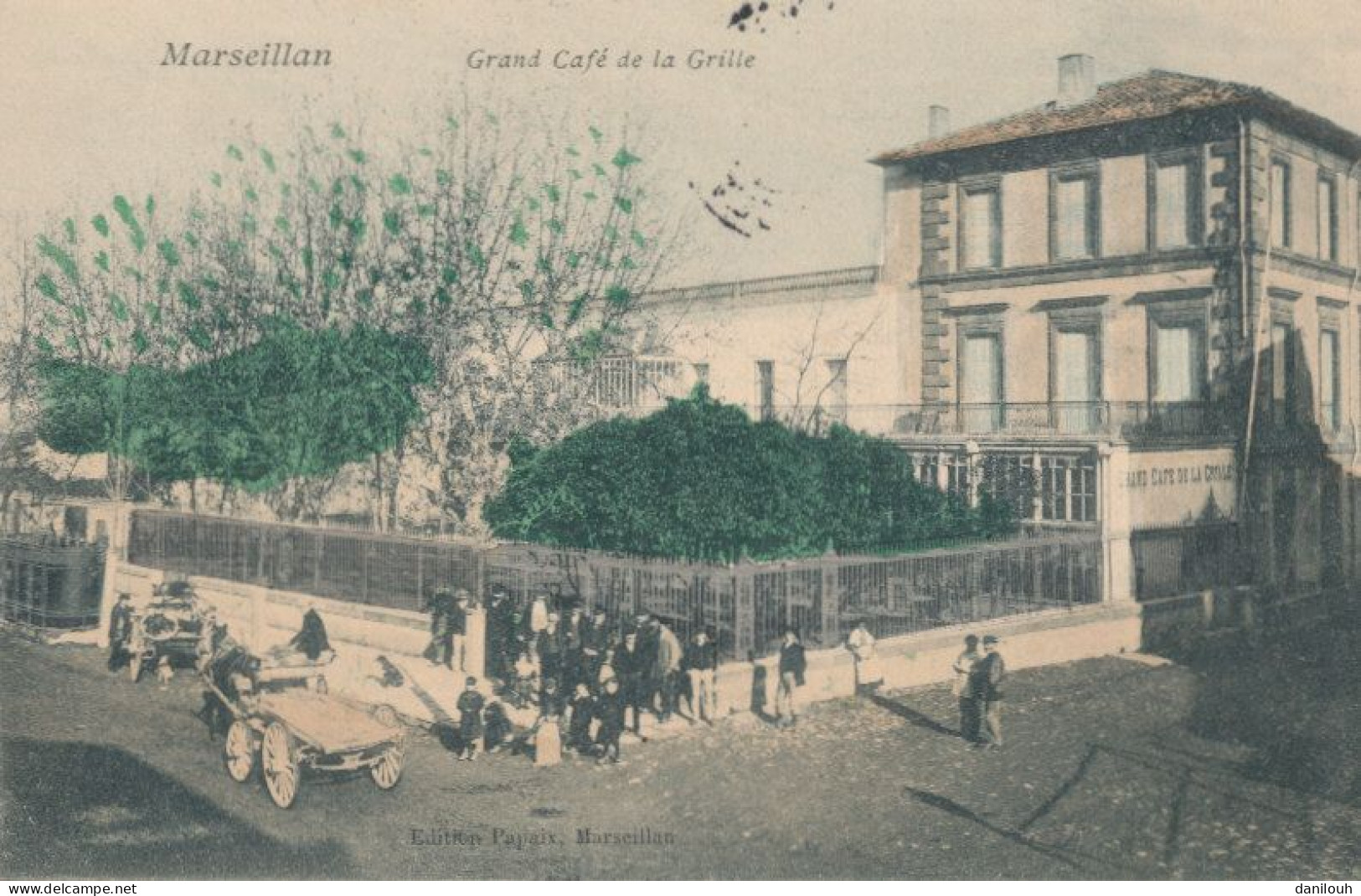 34  // MARSEILLAN   Grand Café De La Grille - Marseillan
