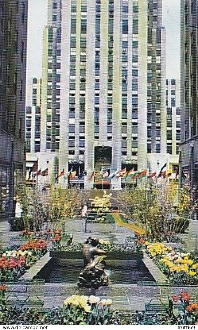 AK 215378 USA - New York City - Rockefeller Plaza - Plaatsen & Squares