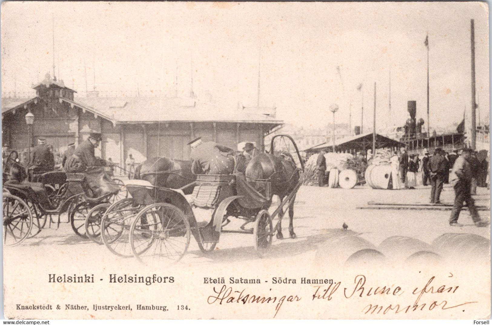 Helsinki / Helsingfors , Södra Hamnen , Etelä Satama (sent 1903) - Finland