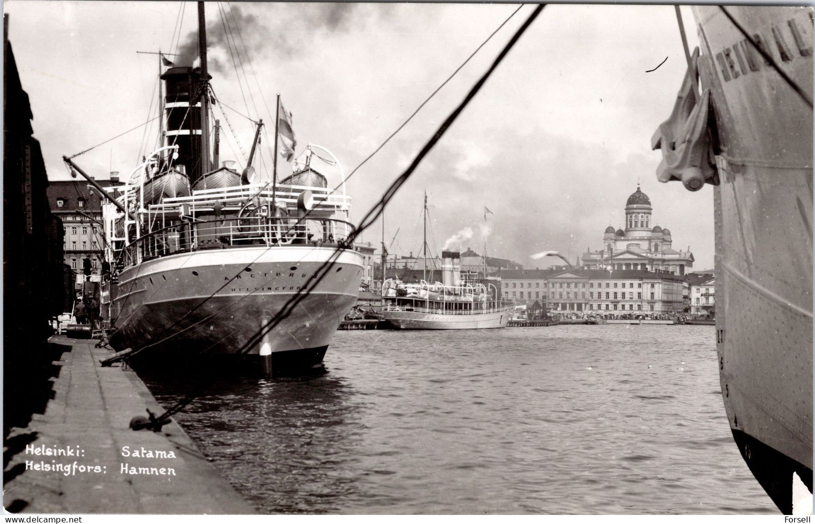Helsinki / Helsingfors , Hamnen , Satama (sent 1938) - Finland