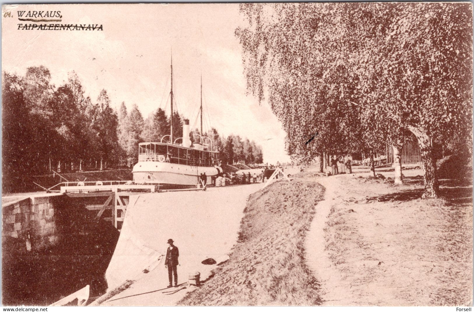 Warkaus , Taipaleenkanava (Cancelled: Lahti 1913) - Finlandia