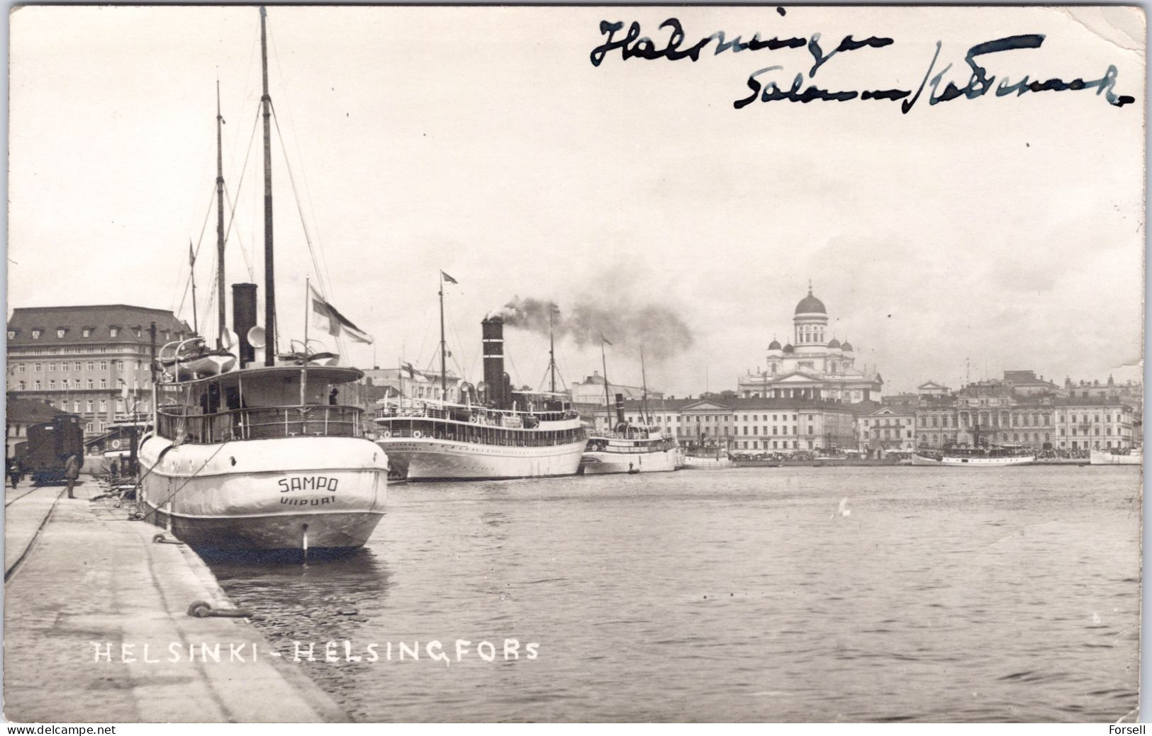 Helsinki / Helsingfors , Sampo (Ship) (sent 1924) - Finlandia