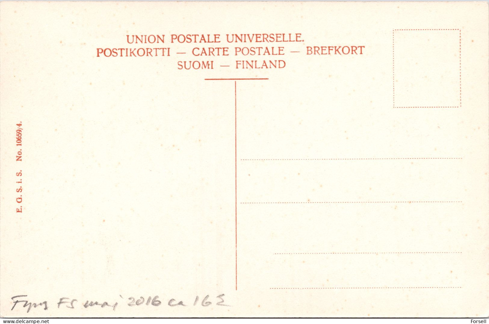 Helsingfors / Helsinki , Södra Hamnen , Etelä Satama (Unused) - Finland