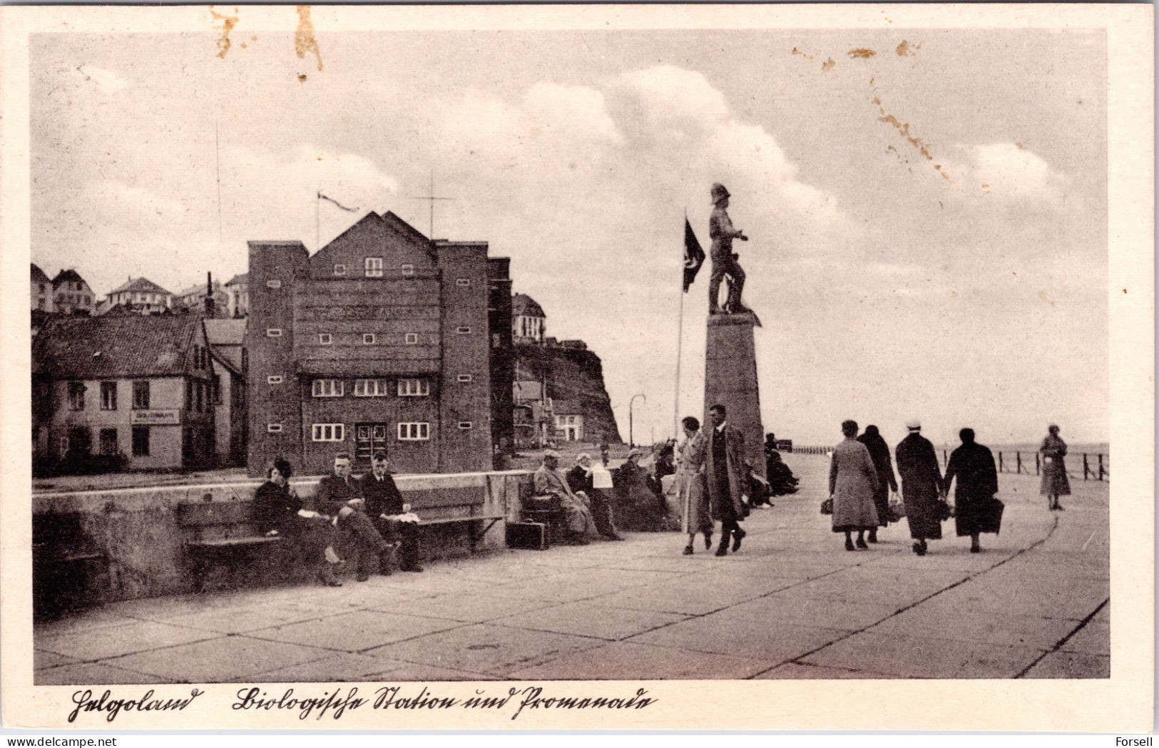 Helgoland, Biologische Station Und Promenade (Ungebraucht) - Helgoland