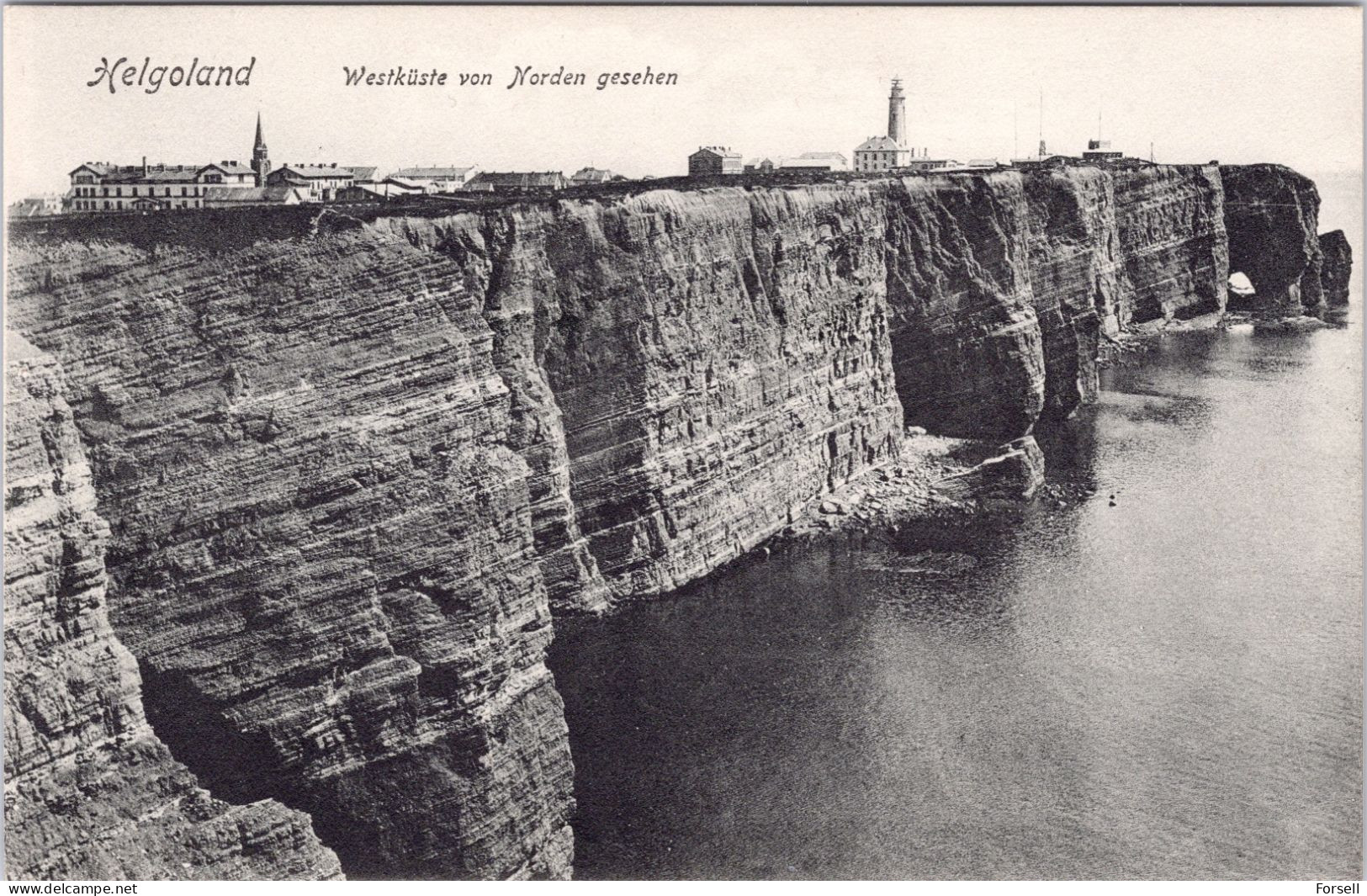 Helgoland , Westküste Von Norden Gesehen (Ungebraucht) - Helgoland