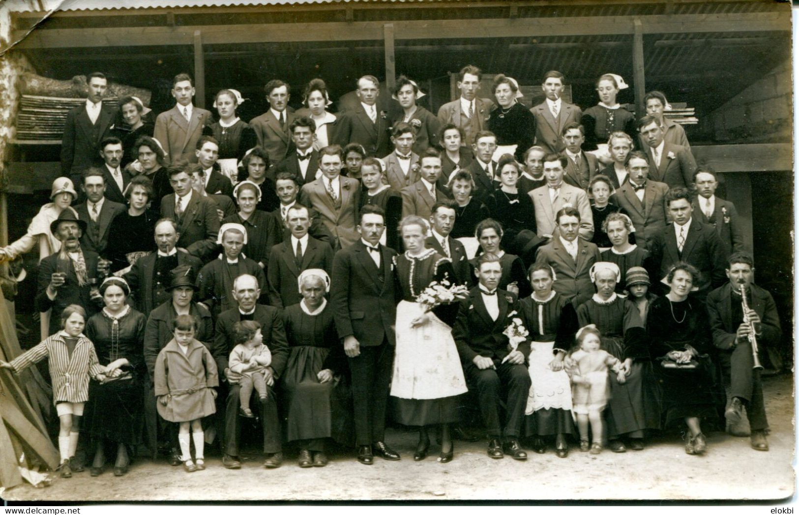 Photo / Carte Postale Groupe Mariage Bretagne - Unclassified