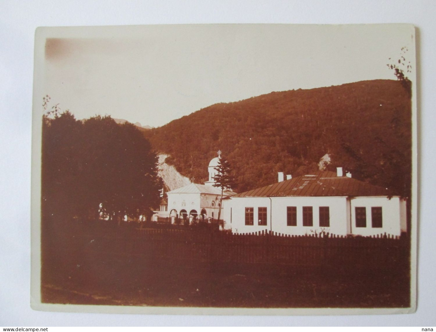 Romania/Căciulata:Monastere Cozia Photo Originale 120x90 Mm De 1914/Cozia Monastery Original Photo 120x90 Mm From 1914 - Lugares