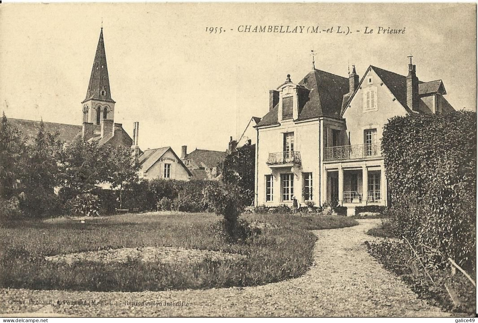 10594 CPA Chambellay - Le Prieuré - Andere & Zonder Classificatie