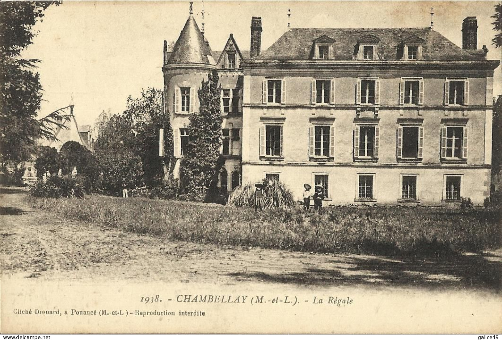 10593 CPA Chambellay - La Régale - Other & Unclassified