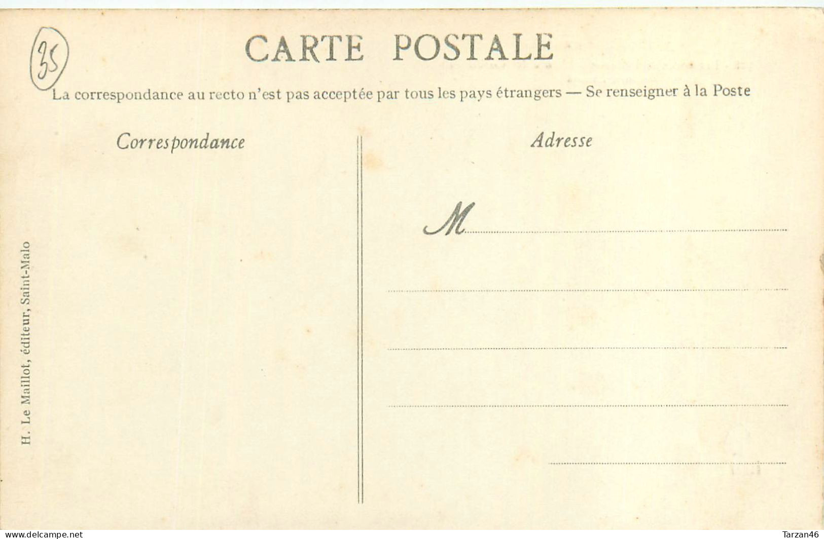 27.04.2024 - A -  528. Les Bords De La Rance, L'Anse Des Corbières, Au Loin DINARD - Sonstige & Ohne Zuordnung