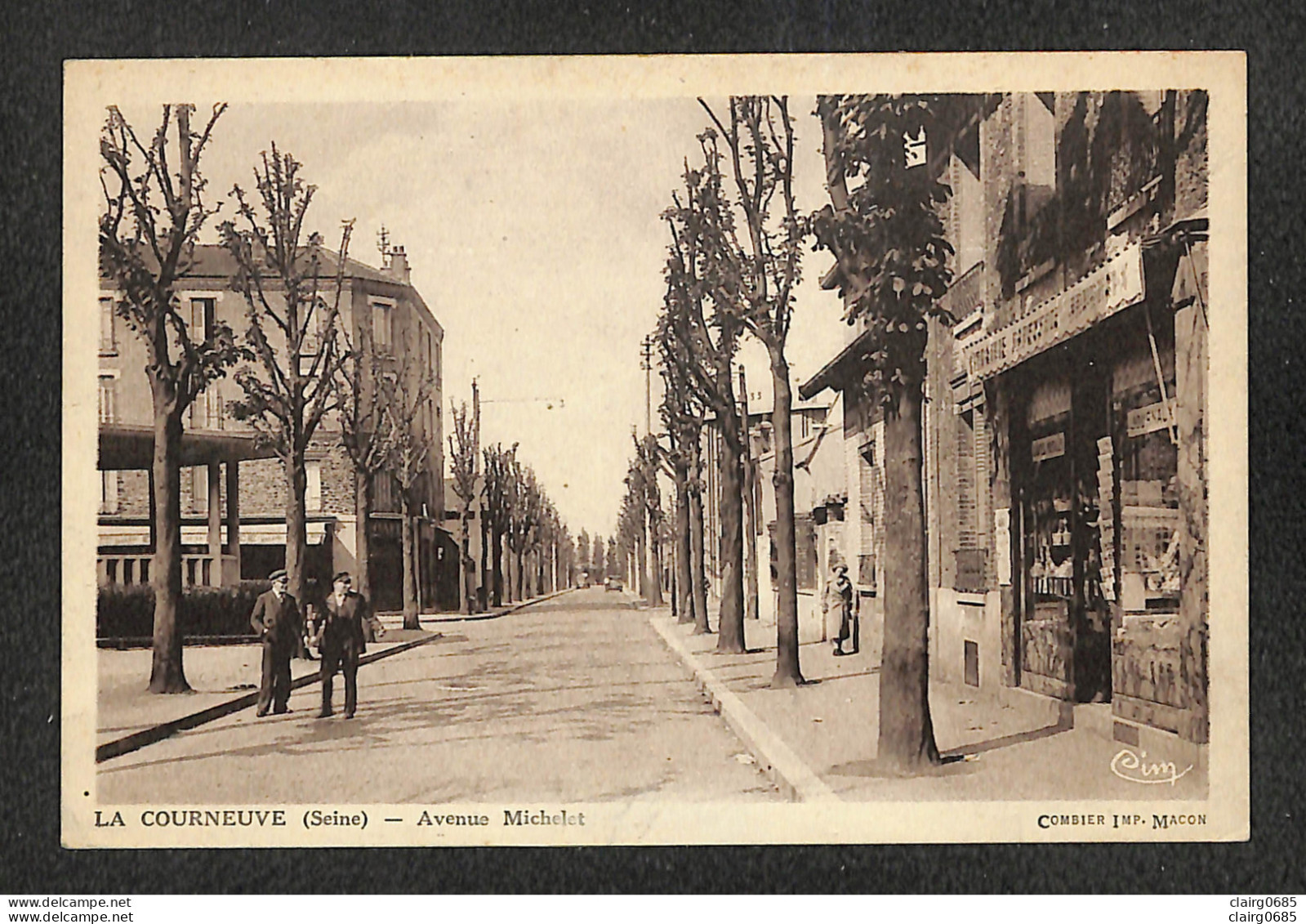 93 - LA COURNEUVE - Avenue Michelet - 1939 - La Courneuve