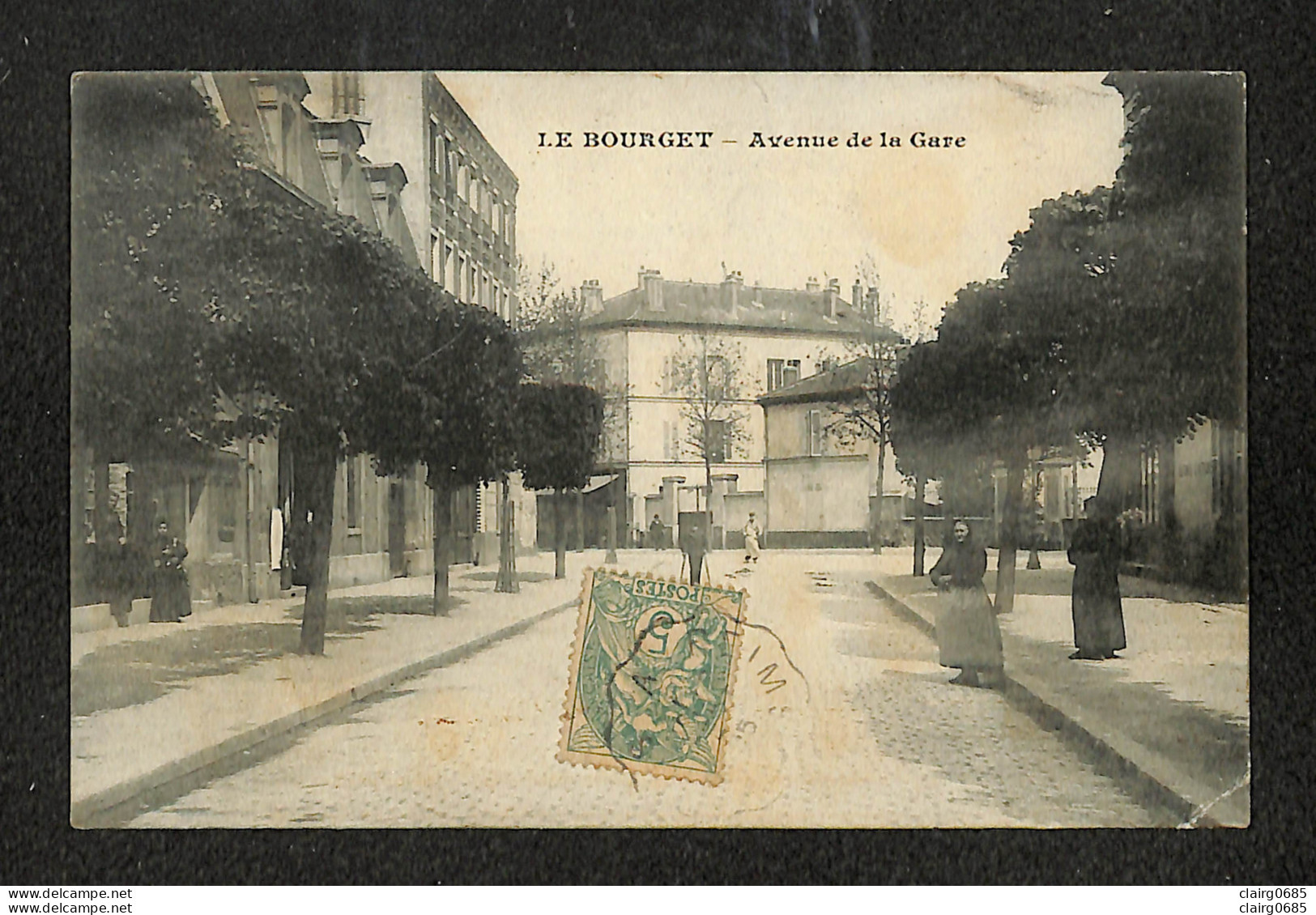 93 - LE BOURGET - Avenue De La Gare - 1905 - Le Bourget