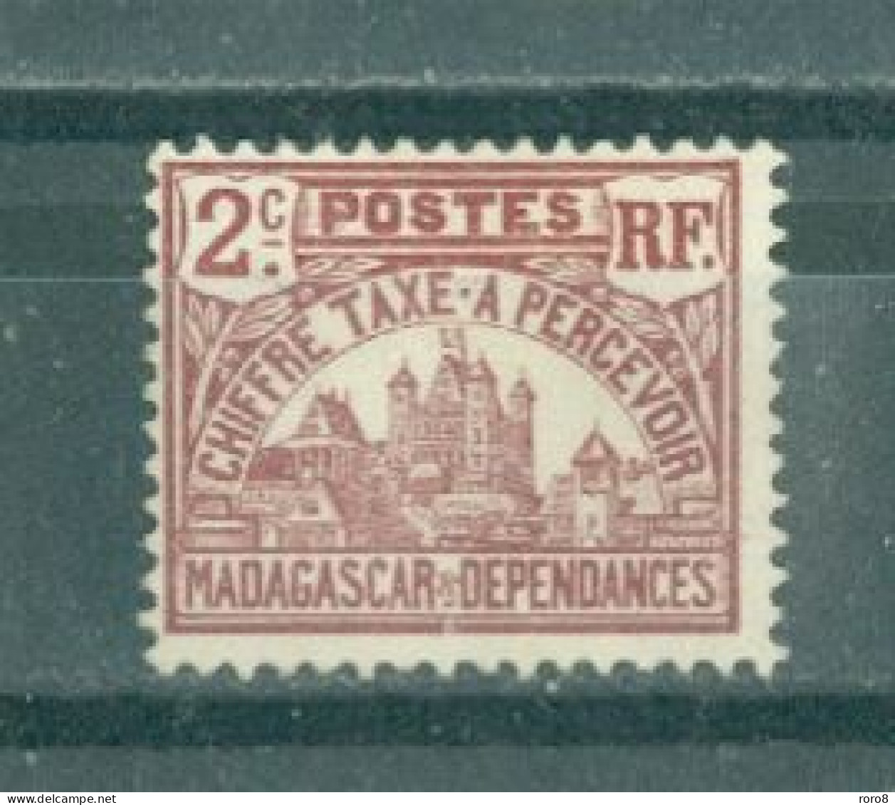 MADAGASCAR - TIMBRES-TAXE N°8 SANS GOMME. - Postage Due