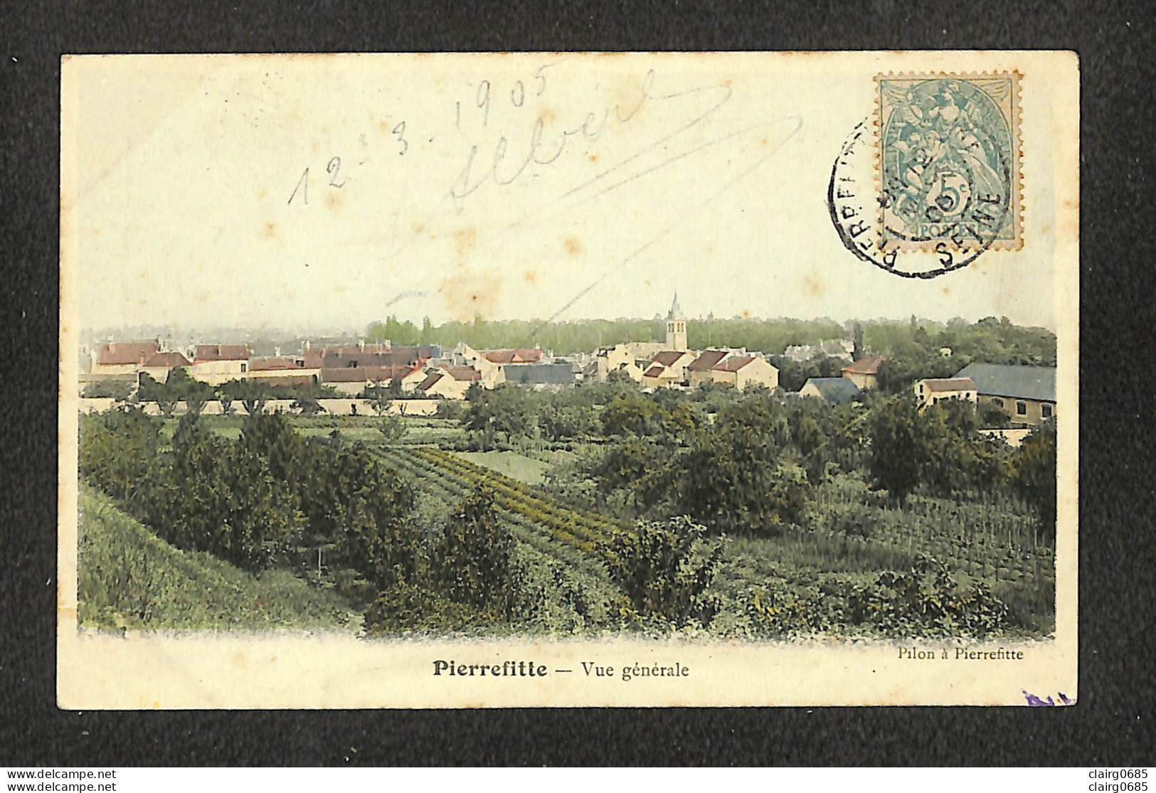 93 - PIERREFITTE - Vue Générale  - 1905 - Pierrefitte Sur Seine