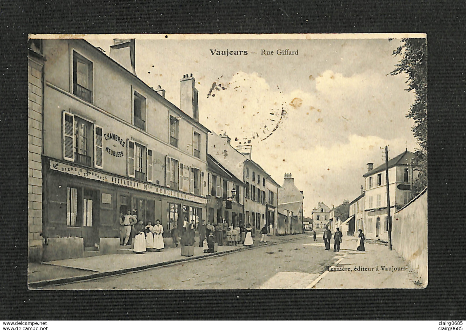 93 - VAUJOURS - Rue Giffard - 1911 - Sonstige & Ohne Zuordnung