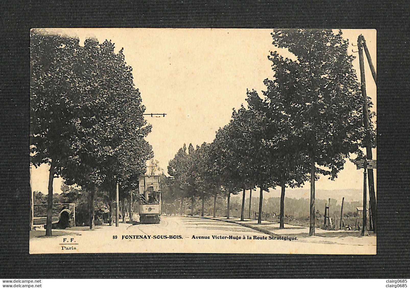 94 - FONTENAY SOUS BOIS - Avenue Victor-Hugo à La Route Stratégique - Fontenay Sous Bois
