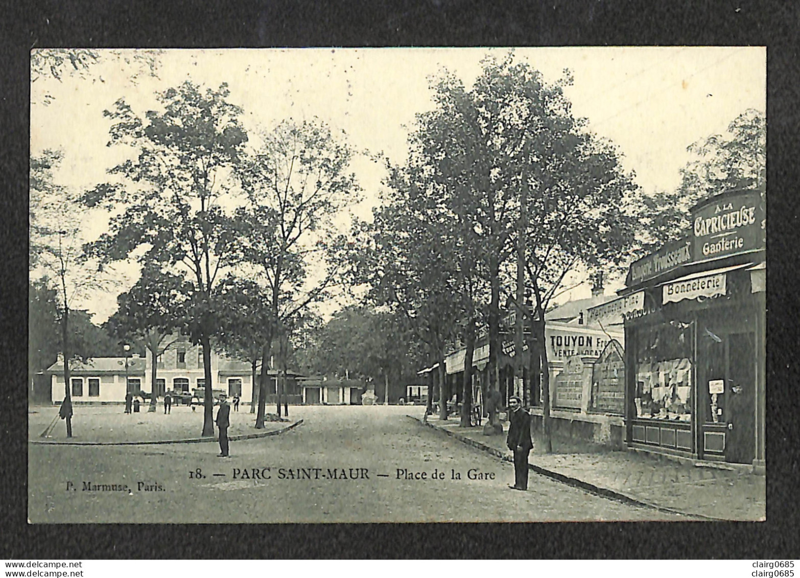 94 - PARC SAINT MAUR - Place De La Gare - 190? - Saint Maur Des Fosses