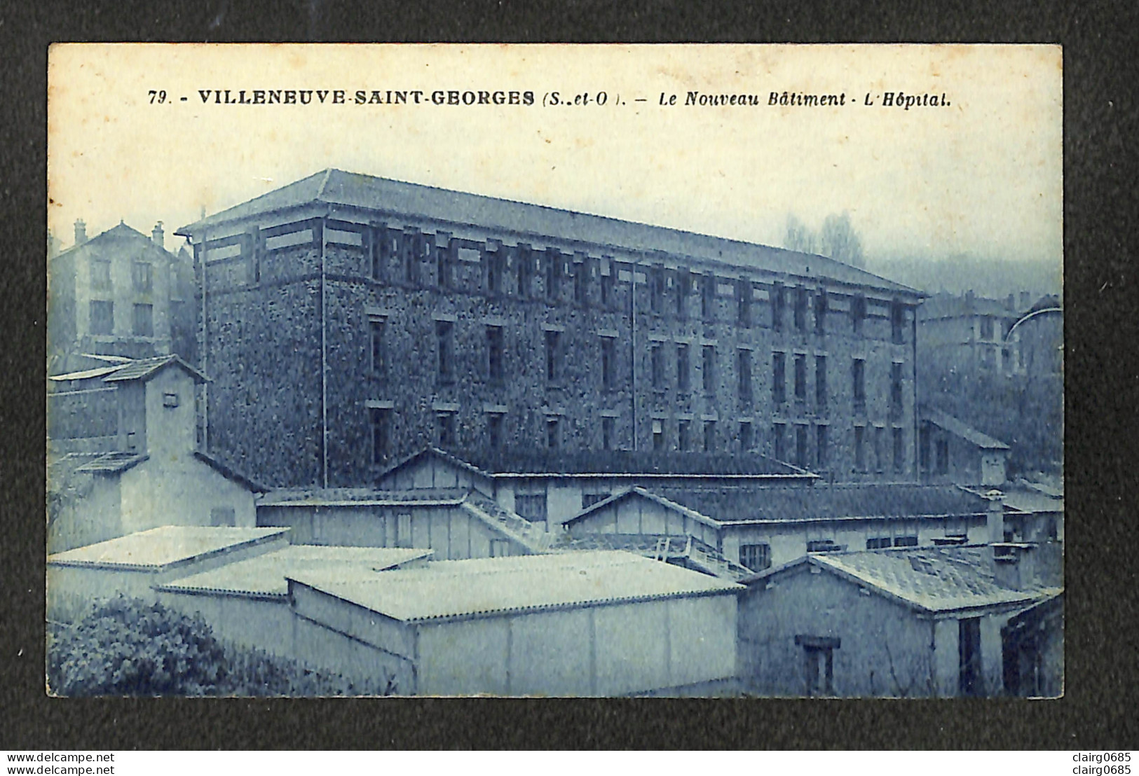 94 - VILLENEUVE SAINT GEORGES - Le Nouveau Bâtiment - L'Hôpital  - (peu Courant) - Villeneuve Saint Georges