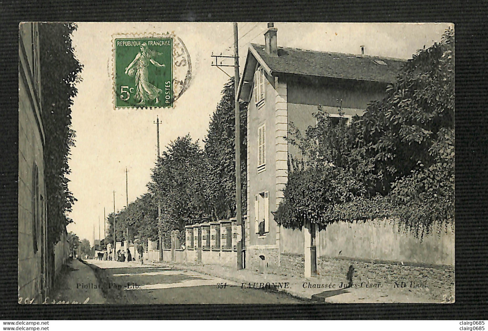 95 - EAUBONNE - Chaussée Jules-César - 1913 ?  - Otros & Sin Clasificación