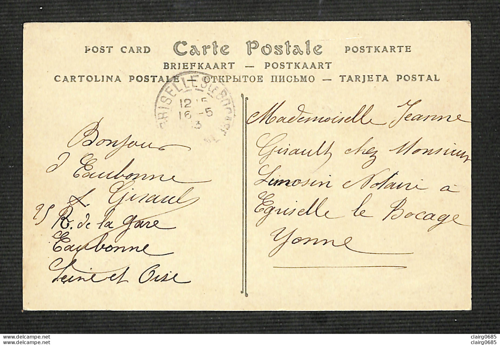 95 - EAUBONNE - Chaussée Jules-César - 1913 ?  - Other & Unclassified