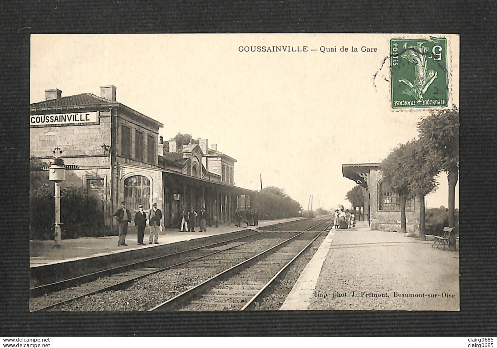 95 - GOUSSAINVILLE - Quai De La Gare - 1908 - Goussainville