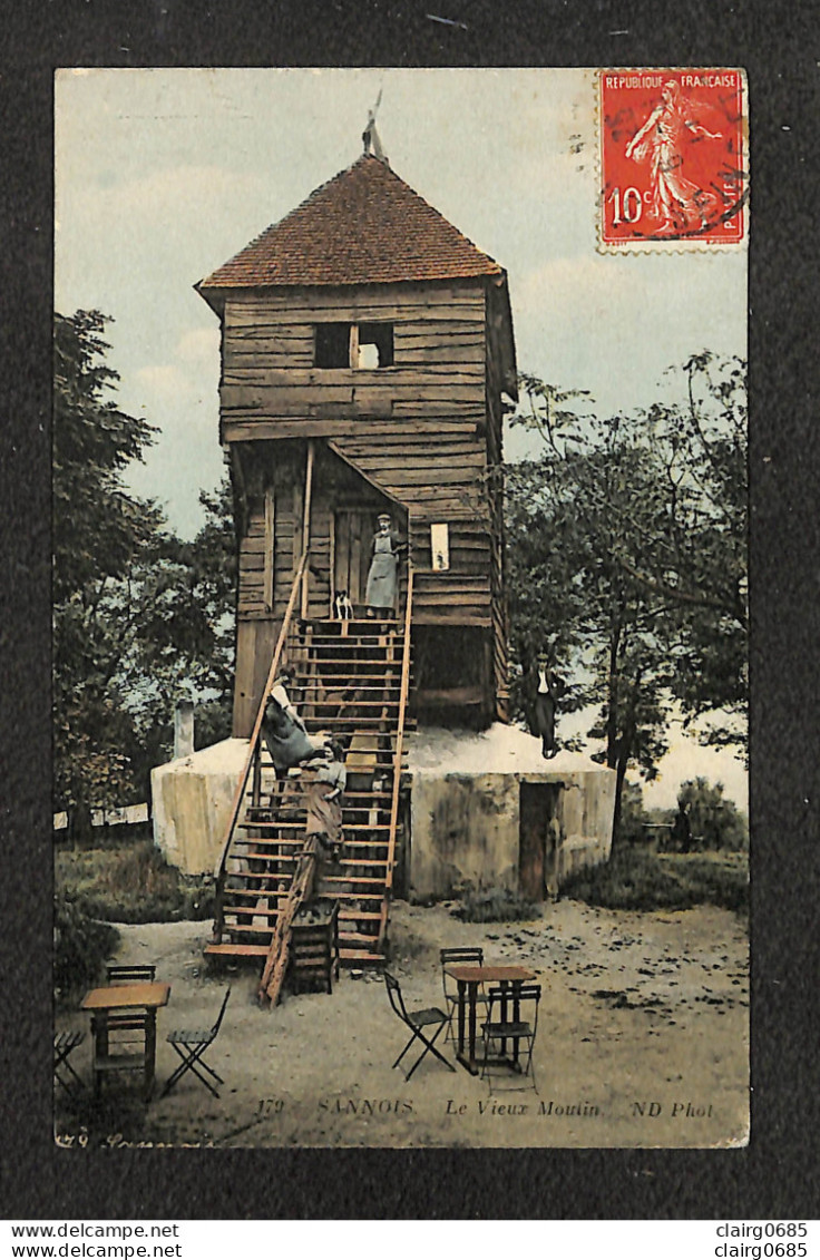 95 - SANNOIS - Le Vieux Moulin - 1911 - Sannois