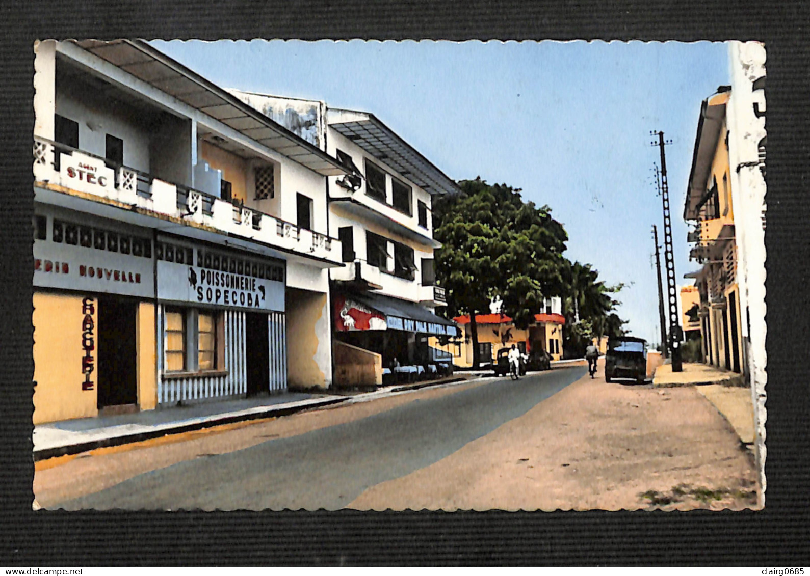 AFRIQUE - CAMEROUN - DOUALA - Poissonnerie SOPECOBA - 1960 - Camerún