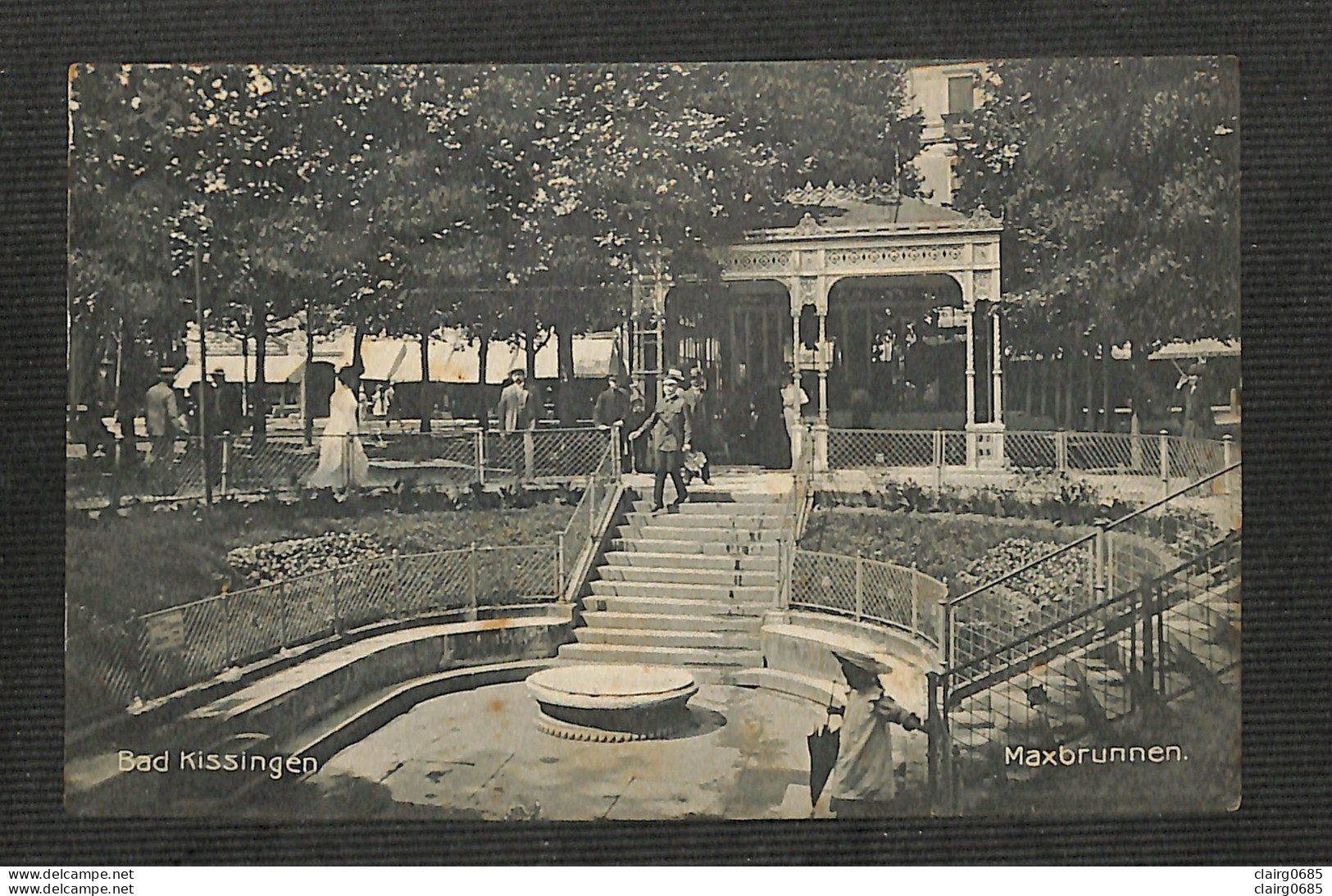 ALLEMAGNE - BAD KISSINGEN - Maxbrunnen - RARE - Bad Kissingen