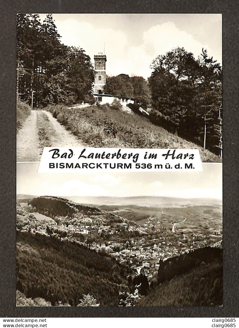 ALLEMAGNE - BAD LAUTERBERG IM HARZ - Bismarckturm - 2 Vues - Bad Lauterberg