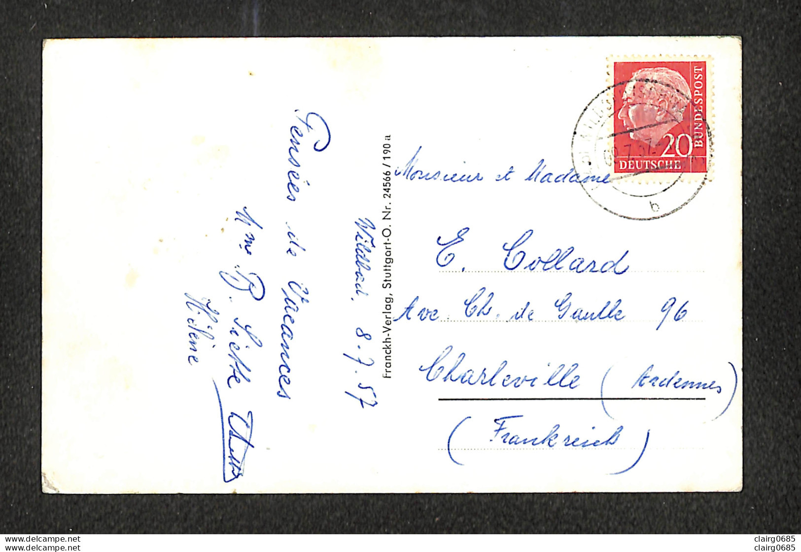 ALLEMAGNE - BAD WILBAD - Grüss Aus Wildbad - Multivues - 1957 - Other & Unclassified