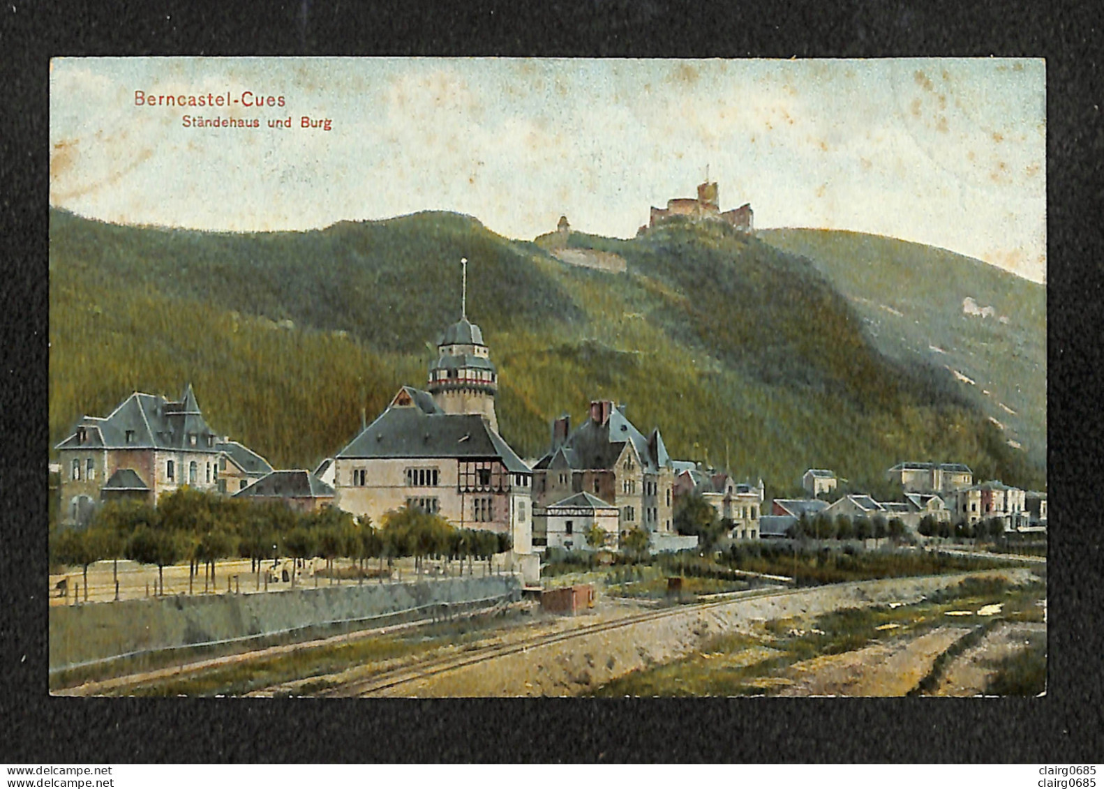 ALLEMAGNE - BERNCASTEL-CUES (KUES) - Ständehaus Und Burg - RARE - Bernkastel-Kues